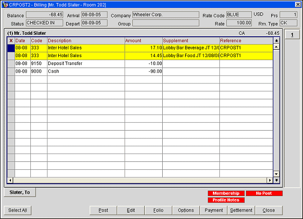 Cross Property Billing