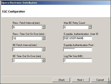 EQC Configuration